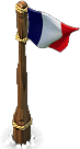 Флаг Франции в Clash of Clans
