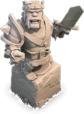 Статуя могучего героя в Clash of Clans