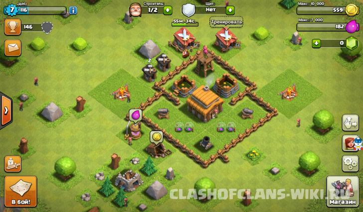 clash of clans baza th 3 #5