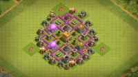 Town Hall 6 Base Дифенс
