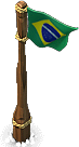Флаг Бразилии в Clash of Clans