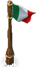 Флаг Италии в Clash of Clans